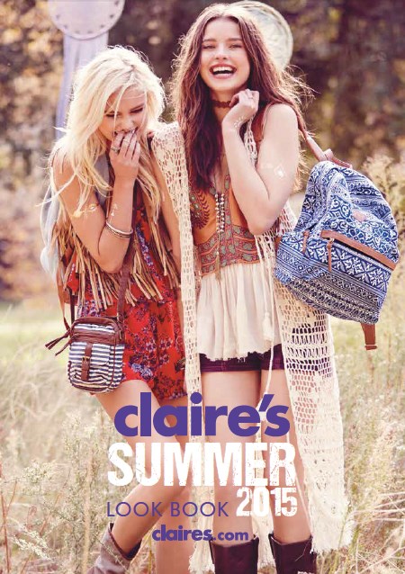 NOWY LOOKBOOK MARKI CLAIRE’S NA SEZON WIOSNA-LATO 2015