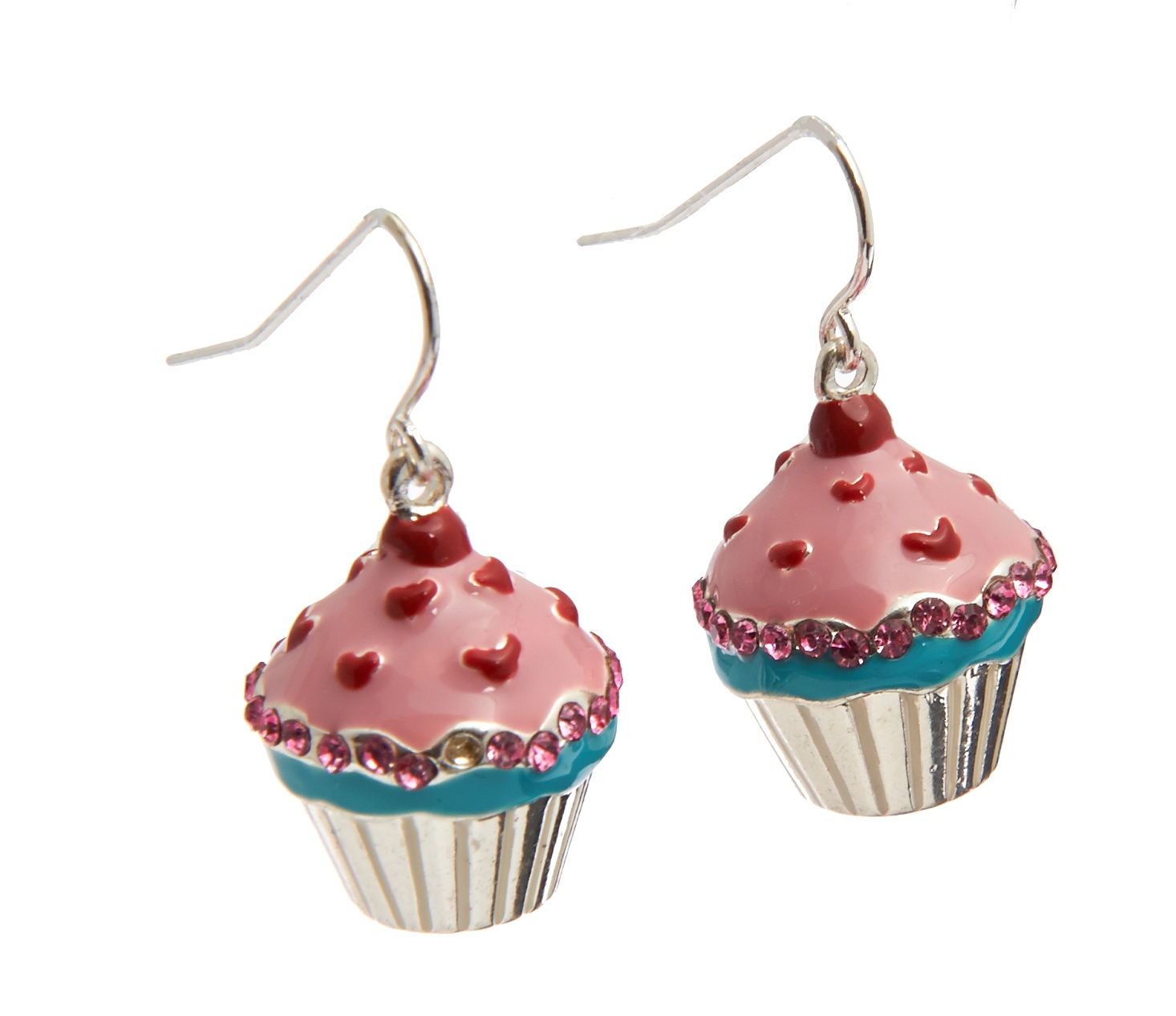 Katy Perry Pink Heart Cupcake Earrings 5.00GBP 5,99EUR 9,90CHF 24,90PLN