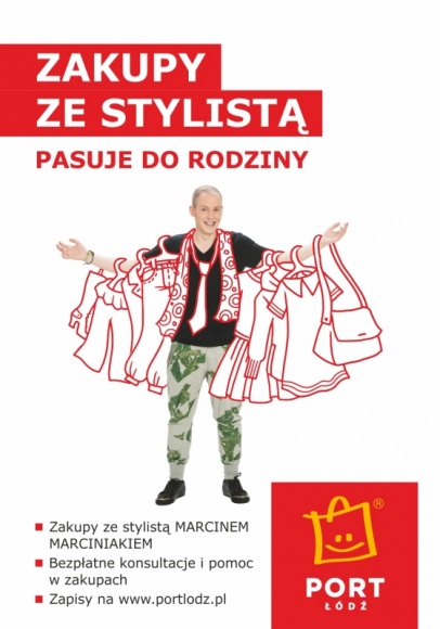 Stylowo w Porcie Łódź Moda, LIFESTYLE - Co jest modne w tym sezonie? Co nosić aby wyglądać dobrze? Na te pytania odpowie Marcin Marciniak - Stylista Portu Łódź, który od sierpnia bezpłatnie będzie doradzał Klientom Centrum w wyborze stroju na każdą okazję.