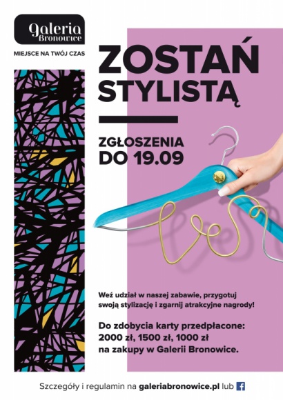 Bitwa Stylistów w Galerii Bronowice Moda, LIFESTYLE - Galeria Bronowice przygotowała nietypowy konkurs. Wystarczy przygotować własną, autorską stylizację i zgłosić się do Bitwy Stylistów, która już niebawem odbędzie się na terenie centrum handlowego. Zgłoszenia konkursowe należy przesyłać do 19 września.